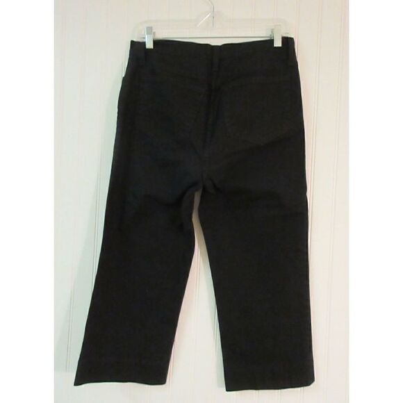 NYDJ Not Your Daughters Jeans black crop sz 8 - Picture 2 of 3